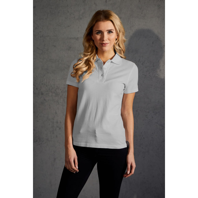 Womens Superior Polo - Baumwolle | bis 3XL, Farben: new light grey
