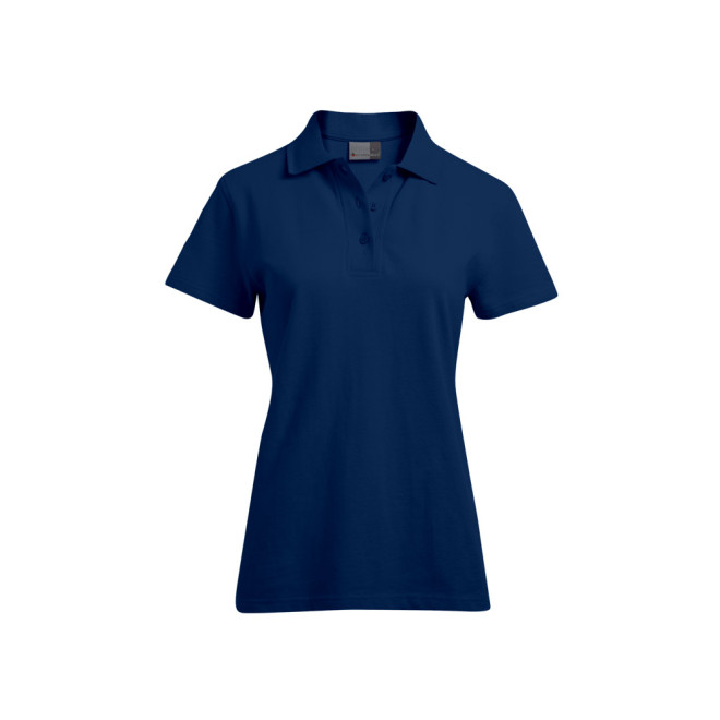 Damen Superior Polo | Baumwolle bis 3XL, Farben: marine