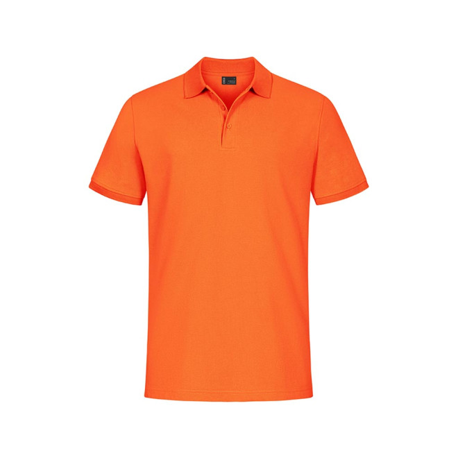 Mens Polo - Mischgewebe | bis 5XL, Farben: flame