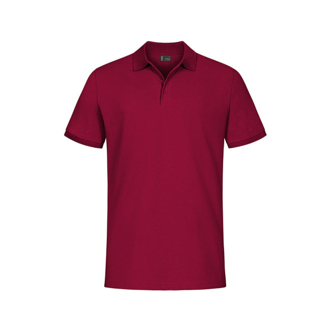 Mens Polo - Mischgewebe | bis 5XL, Farben: granat