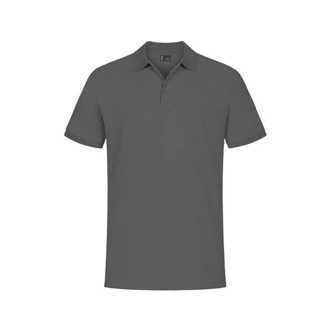 Mens Polo - Mischgewebe | bis 5XL, Farben: steel grey
