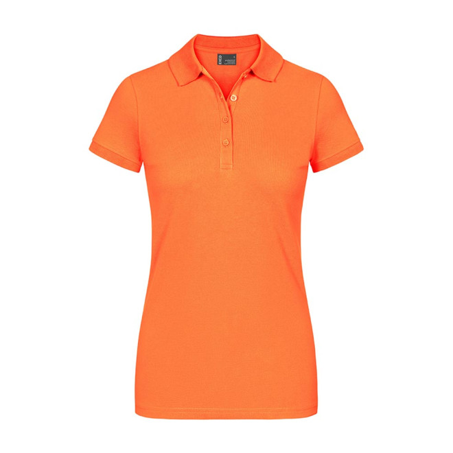 Womens Polo - Mischgewebe | bis 3XL, Farben: flame