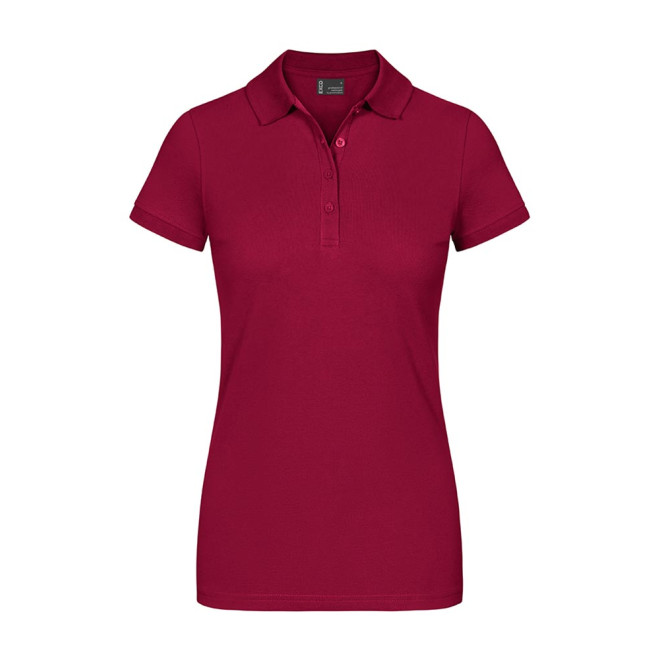 Womens Polo - Mischgewebe | bis 3XL, Farben: granat