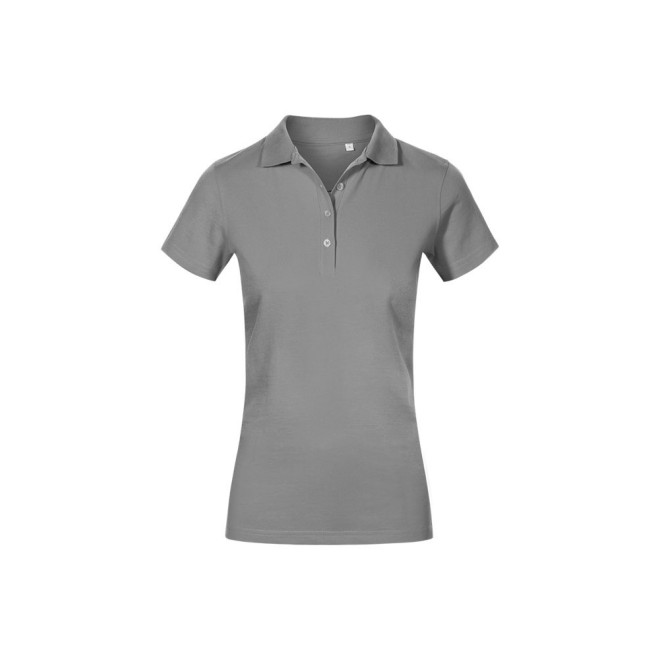 Womens Polo - Mischgewebe | bis 3XL, Farben: steel grey