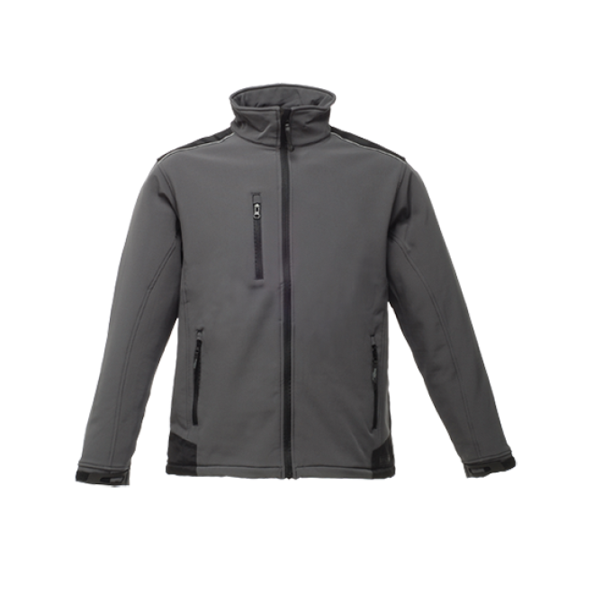 Softshell-Jacke SANDSTORM | bis 3XL, Farben: grey/black