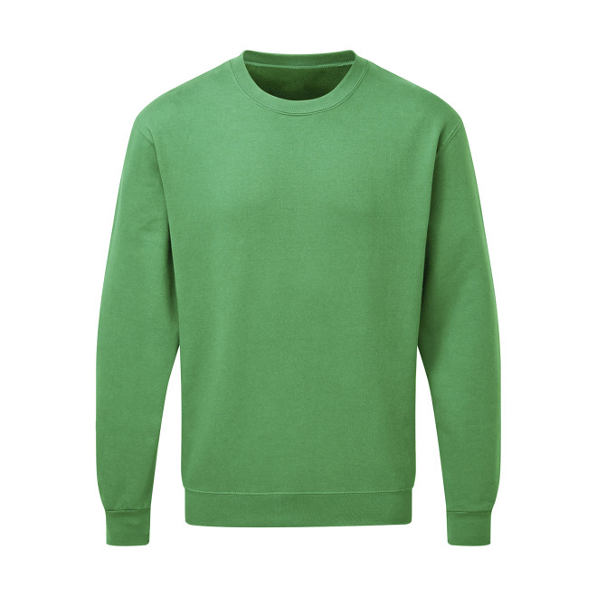 Basic Sweatshirt - Mischgewebe | bis 3XL, Farben: green