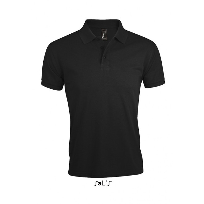 Polo Prime - Mischgewebe| bis 5XL, Farben: black