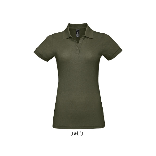 Damen Polo Prime - Mischgewebe | bis 3XL, Farben: army