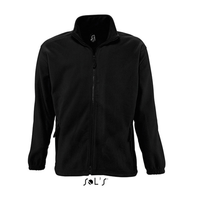 Fleece Jacke North | bis 5XL, Farben: black
