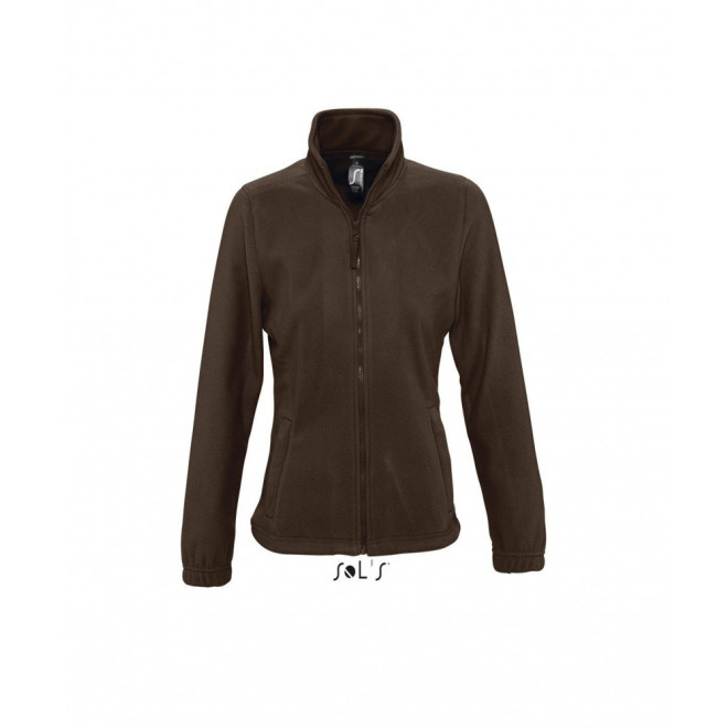 Women´s Fleecejacke North | Grössen S - XXL, Farben: dark chocolate