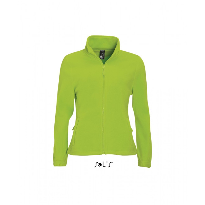 Women´s Fleecejacke North | Grössen S - XXL, Farben: lime