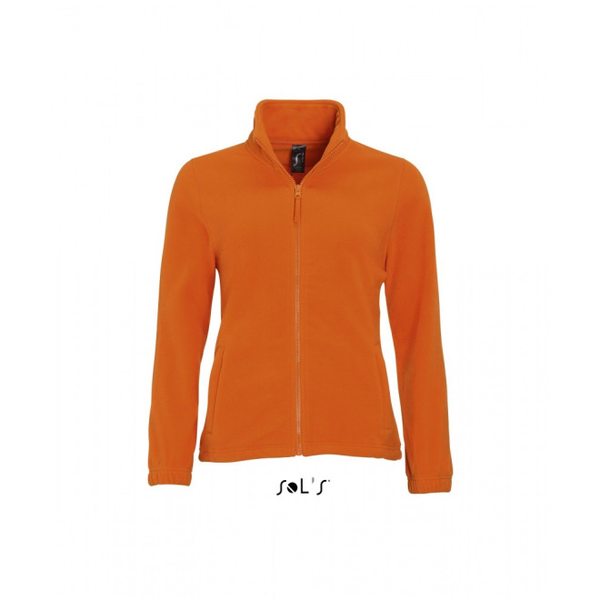 Women´s Fleecejacke North | Grössen S - XXL, Farben: orange