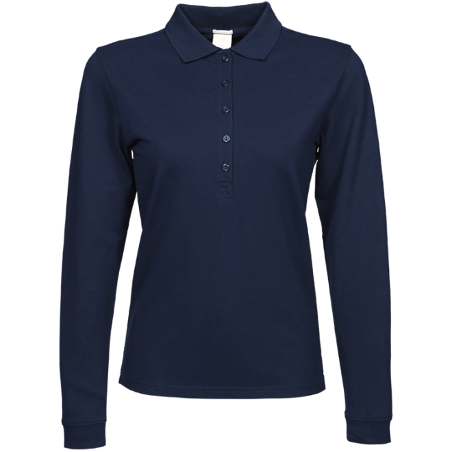 Ladies Luxury Stretch Polo | bis 3XL, Farben: navy