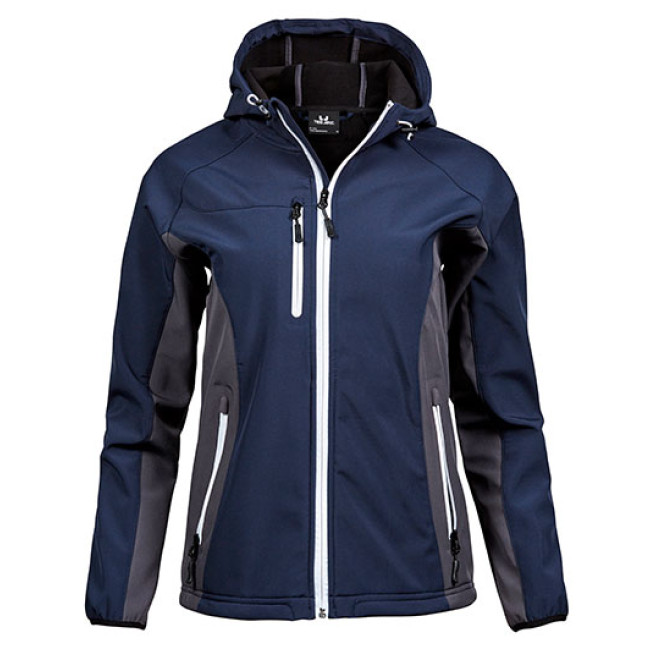 Women's Lightweight Performance Softshell | bis 3XL, Farben: navy-grey