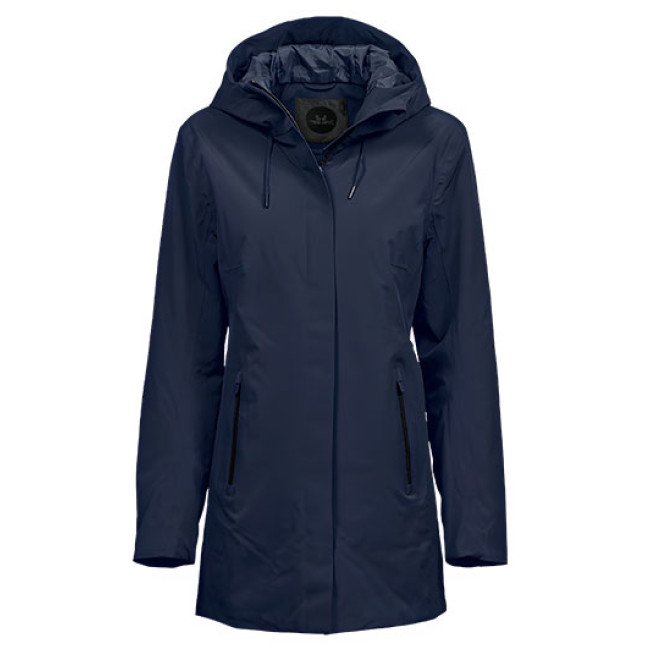 Womens All Weather Long Jacket | bis 3XL, Farben: marine