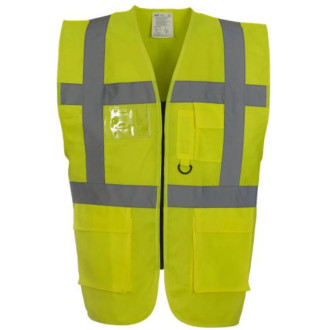 Warn- und Signalweste Executive, Farben YOKO: hi-viz yellow