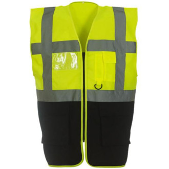 Warn- und Signalweste Executive, Farben YOKO: yellow/black