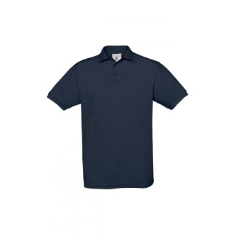 Piqué Polo Safran - Baumwolle | bis 2XL, Farben: navy