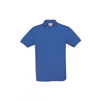 Piqué Polo Safran - Baumwolle | bis 2XL, Farben: royal