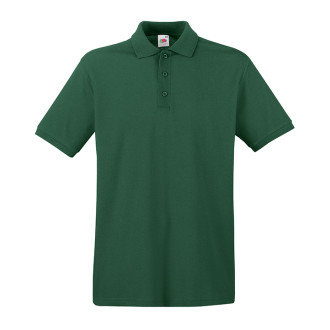 Premium Polo - Baumwolle | bis 3XL, Farben: bottle green