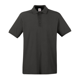 Premium Polo - Baumwolle | bis 3XL, Farben: light graphite