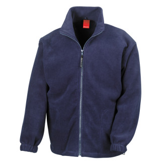 Full Zip Active Fleece Jacke | bis 2XL, Farben Result Fleece: navy