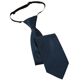 Krawatte: Langbinder oder Regattes | marine, Langbinder oder Regattes: Regattes (vorgebunden mit Knoten)