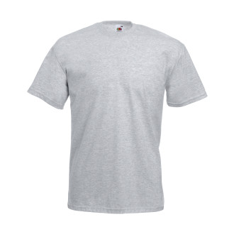 Value Weight Tee | bis 5XL, Farben Fruit of the Loom: heather grey