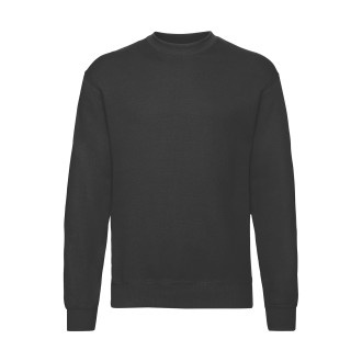 Set In Sweatshirt - Mischgewebe | bis 2XL, Farben: black