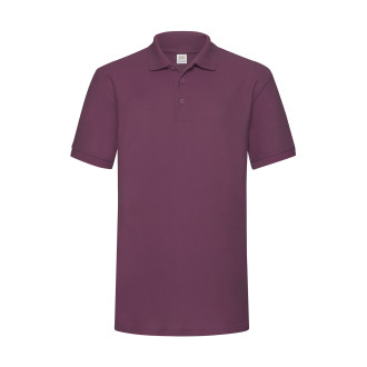 Heavyweight Polo - Mischgewebe | bis 3XL, Farben: burgundy