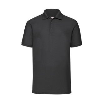 Piqué Polo - Mischgewebe | bis 3XL, Farben: black