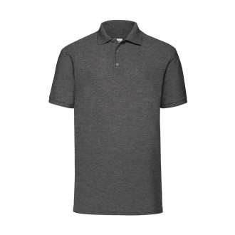 Piqué Polo - Mischgewebe | bis 3XL, Farben: dark heather grey
