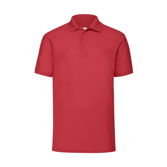 Piqué Polo - Mischgewebe | bis 3XL, Farben: red