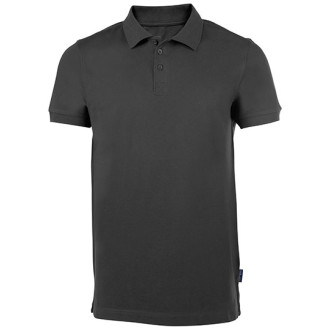 Herren Heavy Stretch Polo - Mischgewebe | bis 5XL, Farben: dark grey