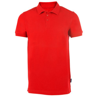 Herren Heavy Stretch Polo - Mischgewebe | bis 5XL, Farben: red