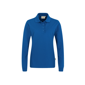 Women Premium Performance Langarm-Polo | Mischgewebe - bis 6XL, Farben Hakro: royal