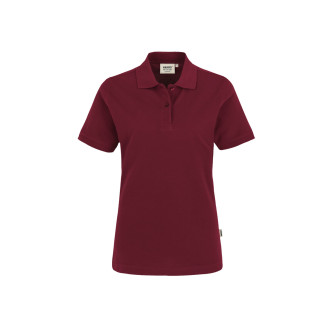 Top-Polo - Baumwolle | bis 3XL, Farben: weinrot