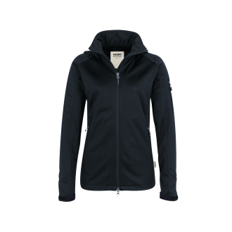 Softshelljacke ALBERTA | bis 6XL, Farben Hakro: schwarz