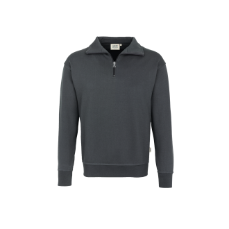Premium 1/4 Zip-Sweatshirt - Mischgewebe | bis 6XL, Farben: anthrazit