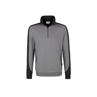 Zip-Sweatshirt Contrast Performance | bis 6XL, Farben Hakro: titan-anthrazit