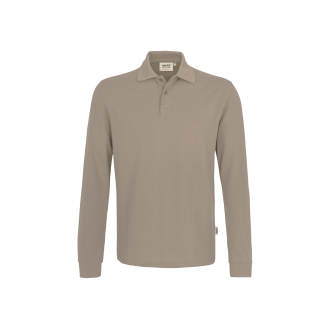 Premium Performance Langarm-Polo - Mischgewebe| bis 6XL, Farben: khaki