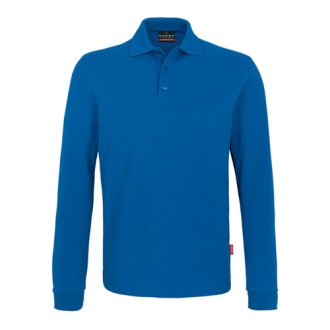 Premium Performance Langarm-Polo - Mischgewebe| bis 6XL, Farben: royal