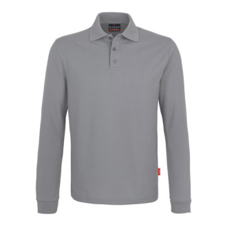 Premium Performance Langarm-Polo - Mischgewebe| bis 6XL, Farben: titan