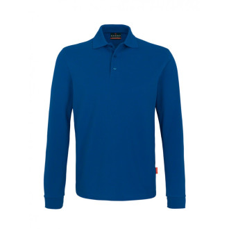 Premium Performance Langarm-Polo - Mischgewebe| bis 6XL, Farben: ultramarinblau