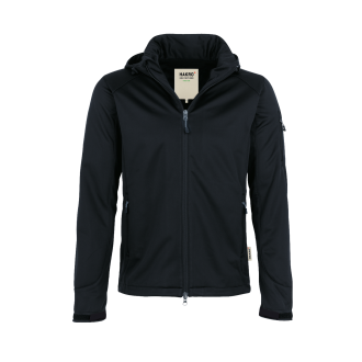 Softshelljacke ONTARIO | bis 6XL, Farben Hakro: schwarz