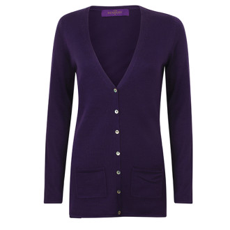 Ladies Cardigan Lightweight | bis 4XL, Farben: purple