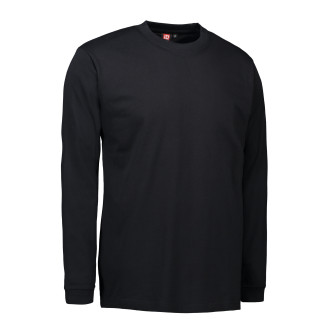 HACCP Herren Langarmshirt | bis 6XL, Farben: schwarz