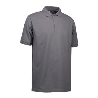 HACCP Herren Polo 1/2-Arm | bis 6XL, Farben: grau