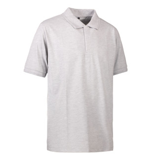 HACCP Herren Polo 1/2-Arm | bis 6XL, Farben: grau meliert