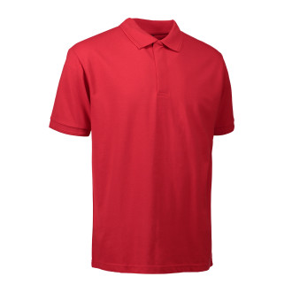 HACCP Herren Polo 1/2-Arm | bis 6XL, Farben: rot